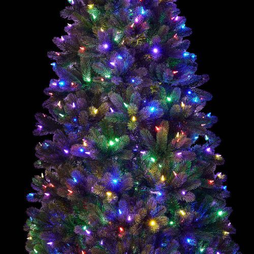 6 5 foot royal fir slim prelit multi color artificial christmas tree Copy