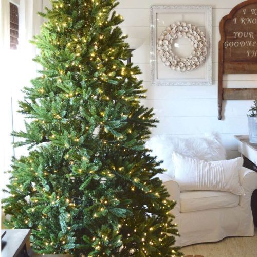 7 5 Foot King Fraser Fir Quick Shape Christmas Tree Led Lights 1 74ccd85d 46e3 4706 bb40 5356b3fc09a4