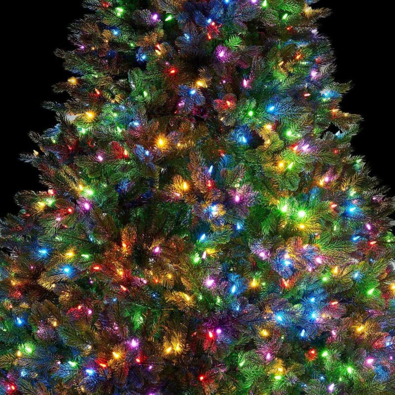 7 5 foot cypress spruce multicolor artifical christmas tree b3ddac5e 8eaa 4eb4 82f6 534b1a5e0124