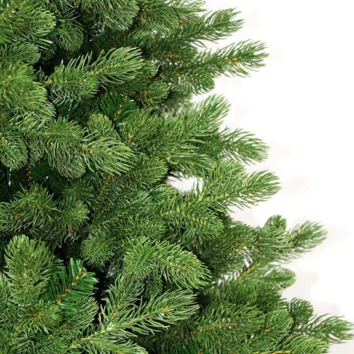 9 foot cypress spruce artificial christmas tree closeup