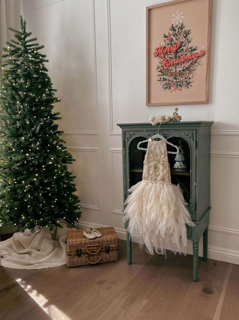 King Fraser Fir Slim Artificial Christmas Tree2