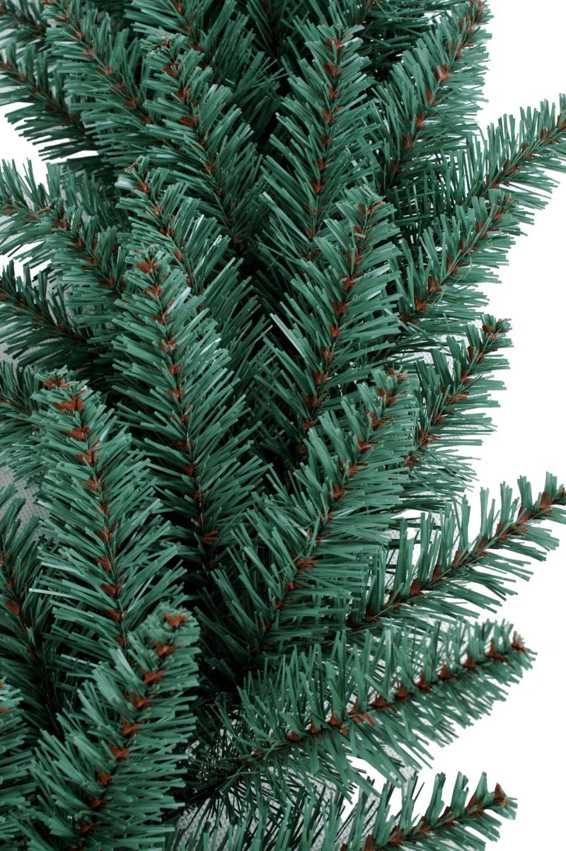 tribeca blue spruce artificial garland closeup