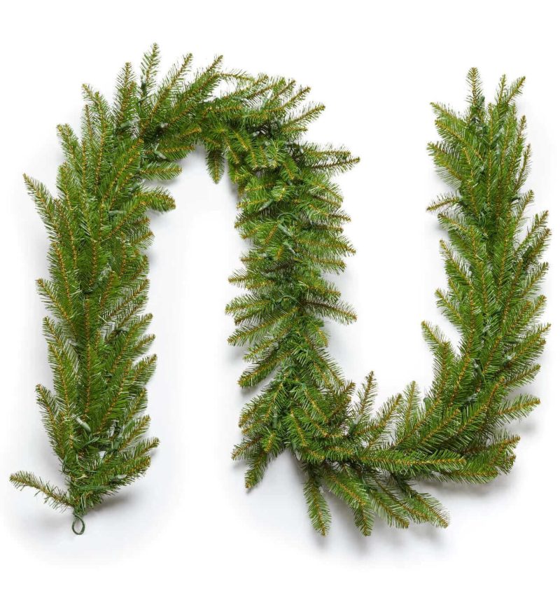 yorkshire fir artificial garland unlit